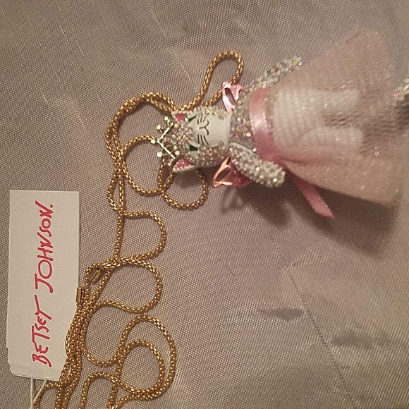 Betsey Johnson kitty fairy princess adjustable - Picture 2 of 5